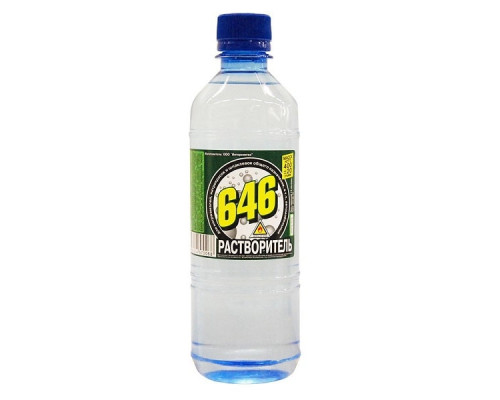 Растворитель 646 0,5л ПЭТ