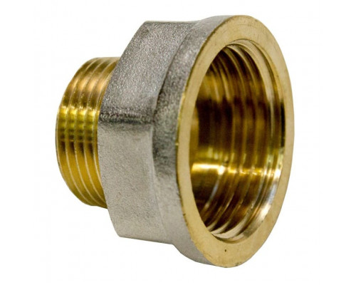 Переходник 3/4 x 1 1/2, Ду20*40 Ш-Г, латунь, Frap