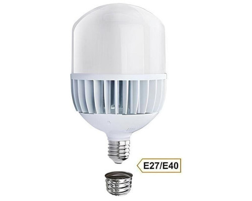 Лампа светодиодная Экола (Ecola) высокомощная E27/E40 100W 6000K 6K 280x160 Premium HPD100ELC