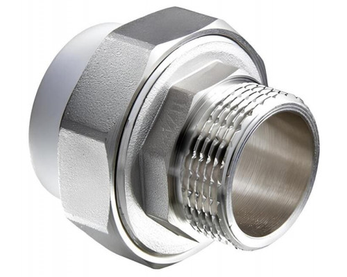 Американка НАР.рез d 40х1 1/2 (HJФ - 11/2M *40S полипропилен ППРС FRAP) F102.4008