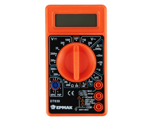 Мультиметр цифровой DT-838 ЕРМАК