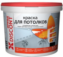 Краска акриловая для потолков 6,5 кг Дисконт Ореол