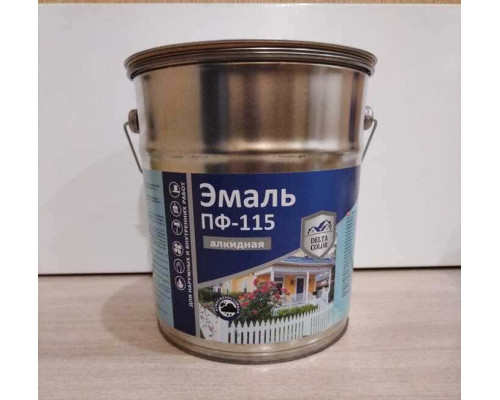Эмаль ПФ-115 Вишня 5кг. "Delta Color" Волгоград