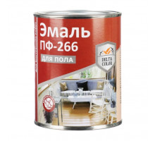 Эмаль для пола ПФ-266 Желто-Коричневая 0,8кг. "Delta Color" Волгоград