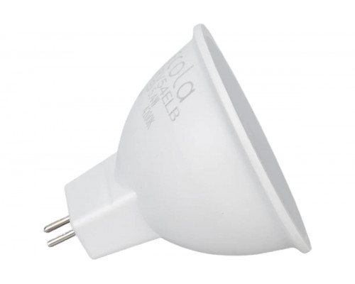 Светодиодная лампа MR16 GU5.3 220V 5.4W (5W) 2800K 48x50 прозр. M2SW54ELB Ecola