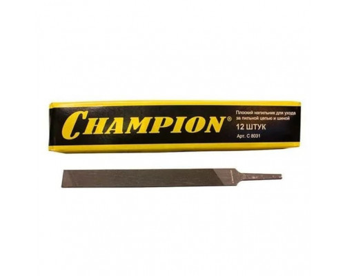 Напильник плоский для цепей CHAMPION цена за ШТ