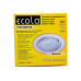 Светильник Ecola FT9073 встраиваемый поворотный под лампу GX53 Белый 40x120 FW5390ECB