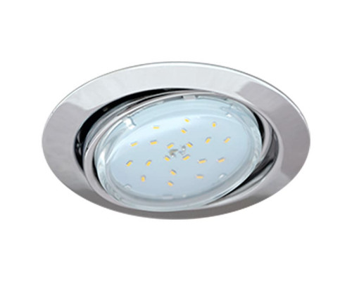 Светильник Ecola GX53 поворотный Хром 40x120 FC5390ECB