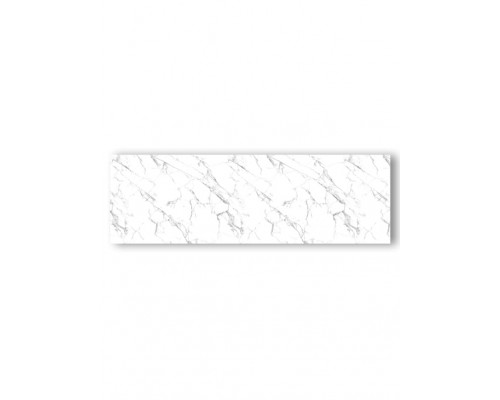Кухонный фартук "Мрамор Крестола БЕЛАЯ" 3000х600 мм, АБС пластик, термоперевод
