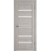 Дверное полотно 600x2000 Атум Про 26 Дуб Каменный матовое стекло (Stone oak white cloud)