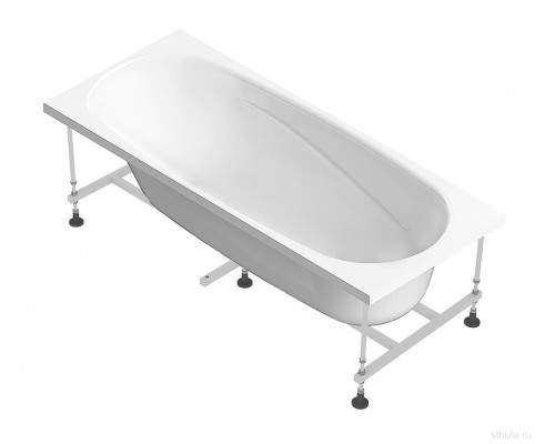 Акриловая ванна Domani-Spa Standard 160*70*57, С каркасом металлическим Усиленным /DS02Sd15070