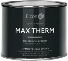 Эмаль термостойкая +700C Elcon золото 0,4кг