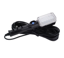 Лампа переносная 5м, светодиодная 24LED, с выключателем, сечение провода 2х0.5, 220В