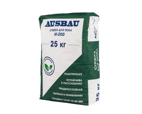 Стяжка для пола АУСБАУ (AUSBAU) М200 25 кг