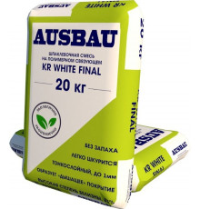 Шпатлевка финишная АУСБАУ (AUSBAU) КР 20кг белая полимерная