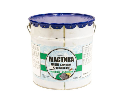 Мастика битумная изоляционная МБИ 5кг (ХозДвор)
