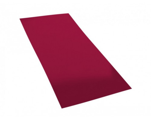 Лист плоский в пленке RAL 3005 (Красное вино) 0,4мм (1.25*2,00)