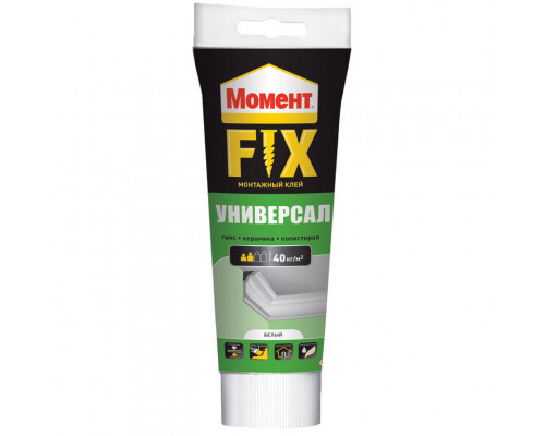 Жидкие гвозди Момент Монтаж 185г FIX КРИСТАЛЛ 2574393 /ГЯ747
